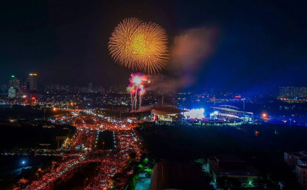 Pháo hoa rực sáng bầu trời Mỹ Đình tối 23/1: Người dân sẽ có trải nghiệm trọn vẹn