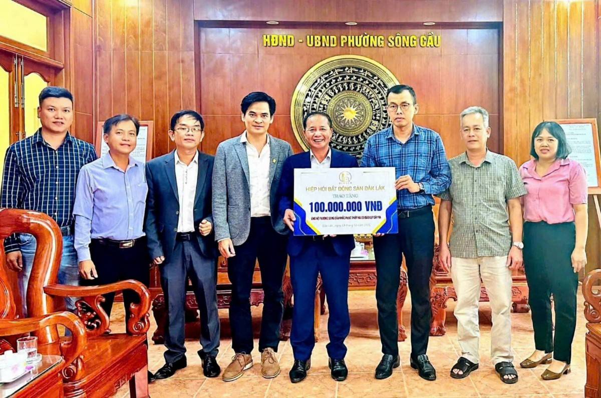  Công tác an sinh xã hội luôn được Hiệp hội BĐS Đắk Lắk vận động hội viên tích cực tham gia.  