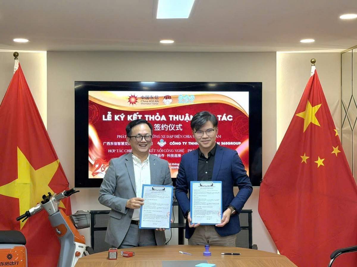 365Group hợp tác doanh nghiệp Trung Quốc triển khai xe đạp điện chia sẻ, thúc đẩy chuyển đổi xanh giao thông đô thị