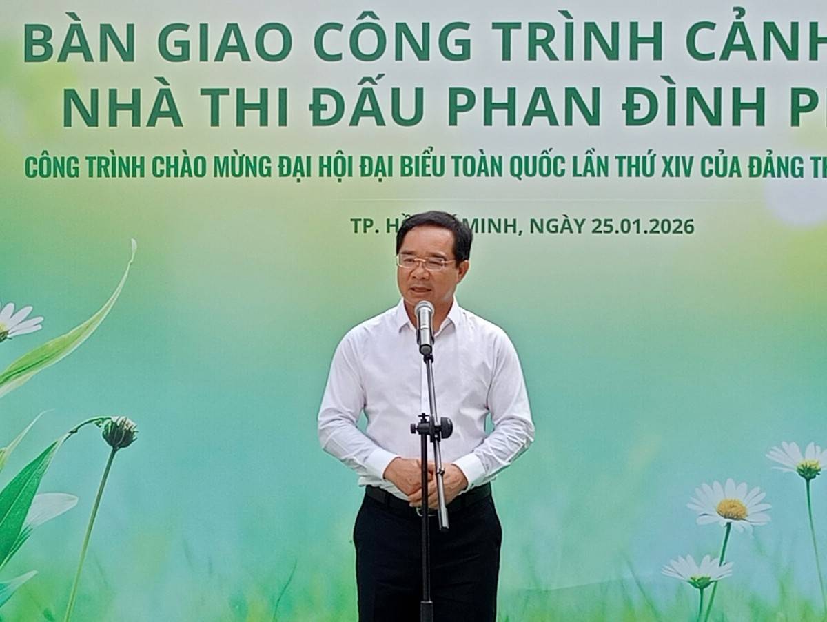 ông Nguyễn Văn Được - Ủy viên Trung ương Đảng, Phó Bí thư Thành ủy, Chủ tịch UBND TP. Hồ Chí Minh