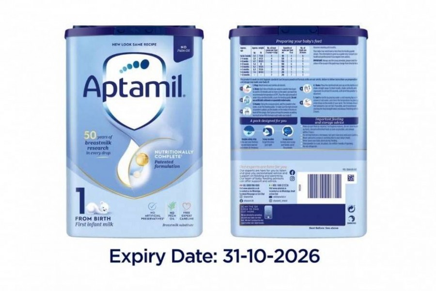 Bộ Y tế phát cảnh báo về sữa công thức Aptamil bị thu hồi tại châu Âu