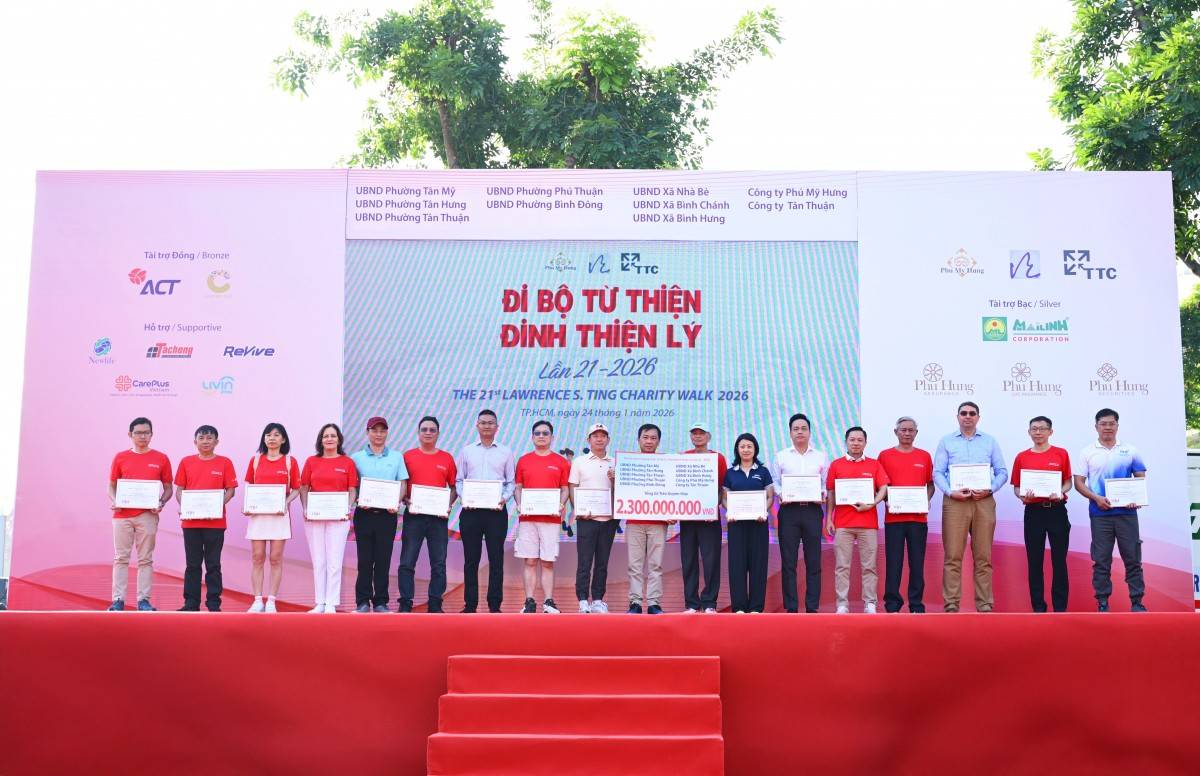 Chương trình Đi bộ từ thiện Đinh Thiện Lý lần thứ 21.