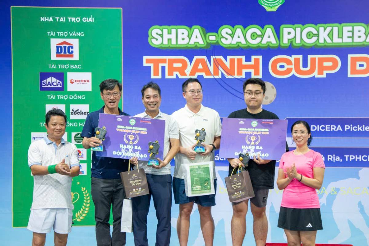Giải Pickleball SHBA- SACA 2026: Kết nối đam mê, lan toả tinh thần thể thao