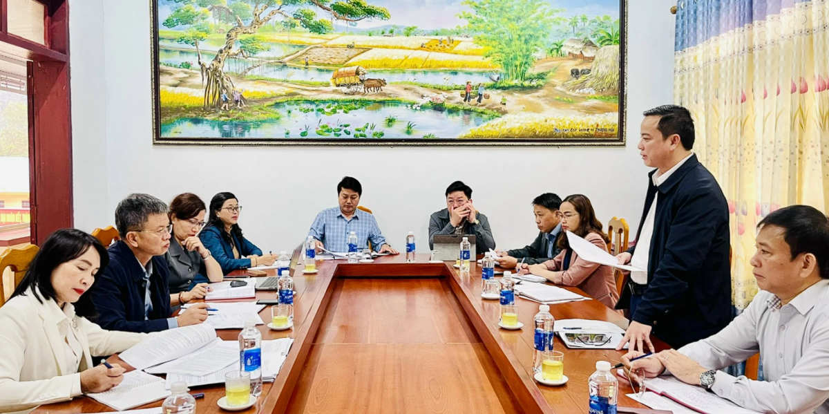 Quảng Trị: Mặt trận Tổ quốc tỉnh kiểm tra công tác chuẩn bị bầu cử tại xã Kim Phú