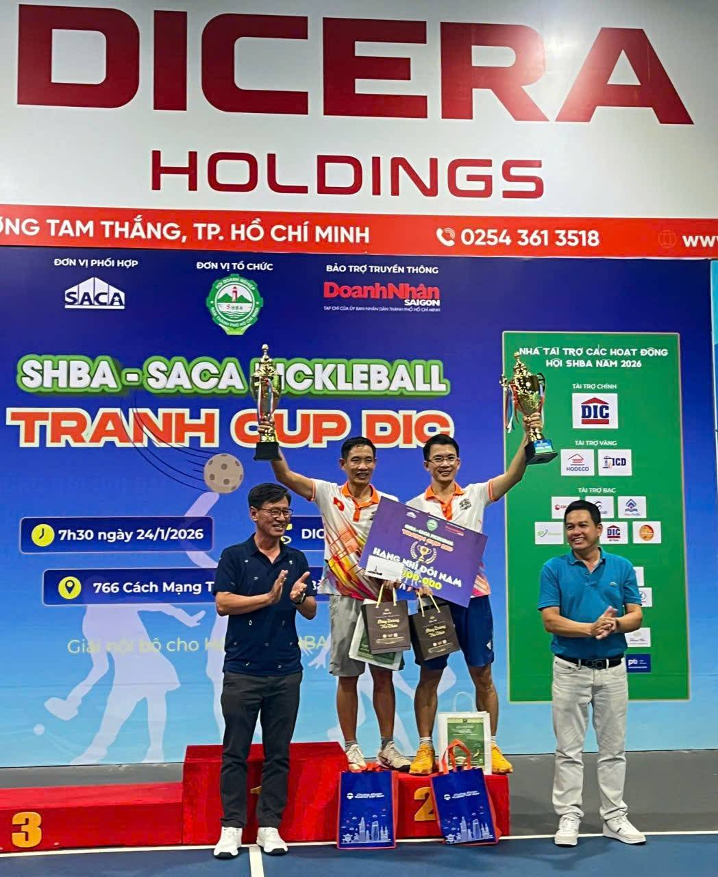 Giải Pickleball SHBA- SACA 2026: Kết nối đam mê, lan toả tinh thần thể thao