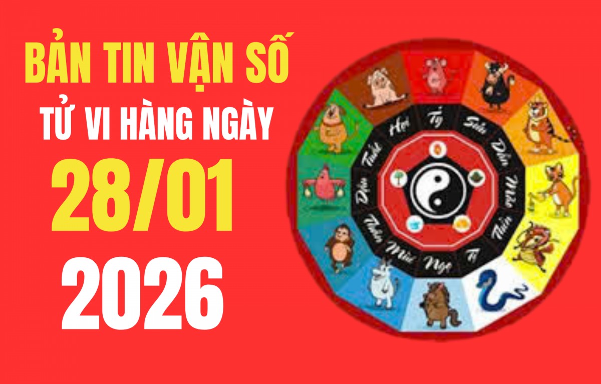 Tử vi - Vận số ngày 28/01/2026: Ngày tiểu cát nên làm gì để tài lộc đủ đầy?