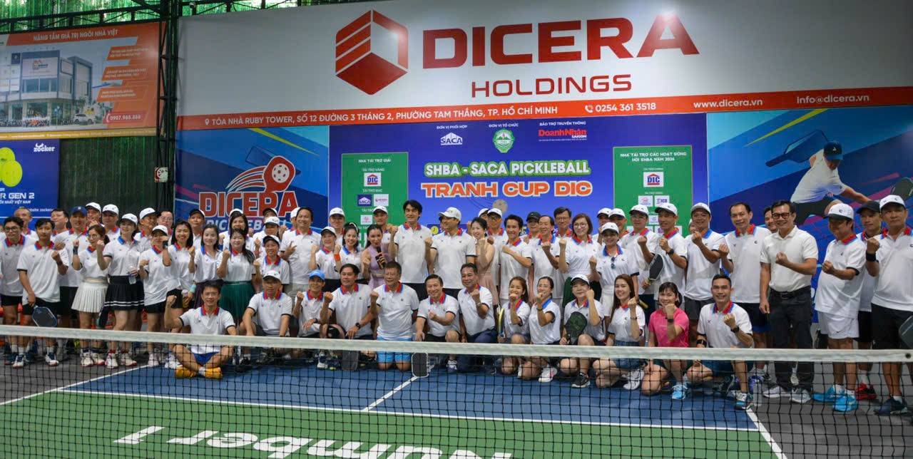Giải Pickleball SHBA- SACA 2026: Kết nối đam mê, lan toả tinh thần thể thao