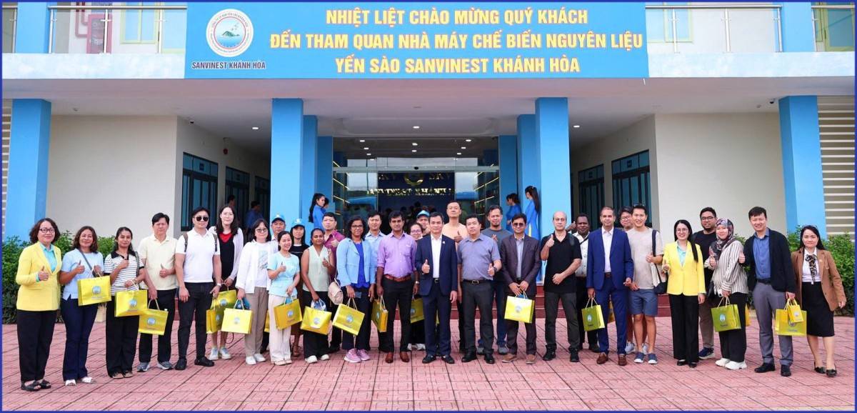Yến sào Khánh Hòa đón đoàn WIPO, JPO: Thúc đẩy hợp tác quốc tế về sở hữu trí tuệ