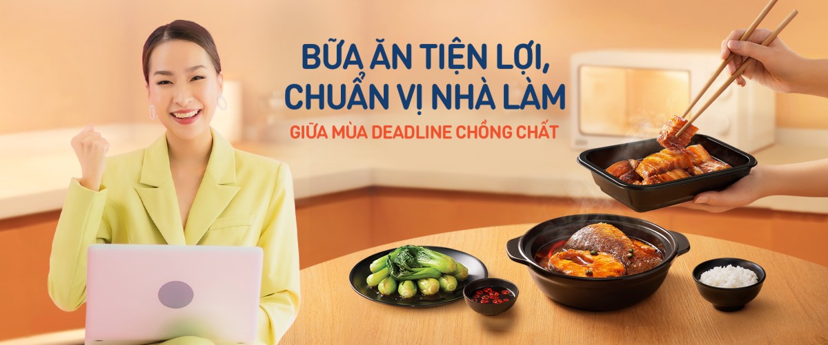 Bữa cơm tiện lợi, đậm vị nhà làm giữa mùa deadline cuối năm