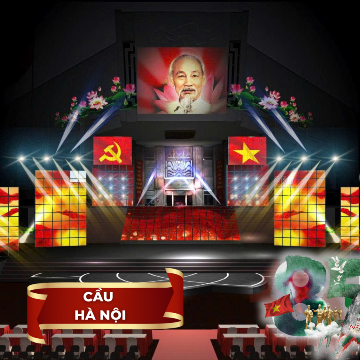 “Hai tay xây dựng một sơn hà” – Cầu truyền hình kỷ niệm 85 năm ngày Bác Hồ về nước