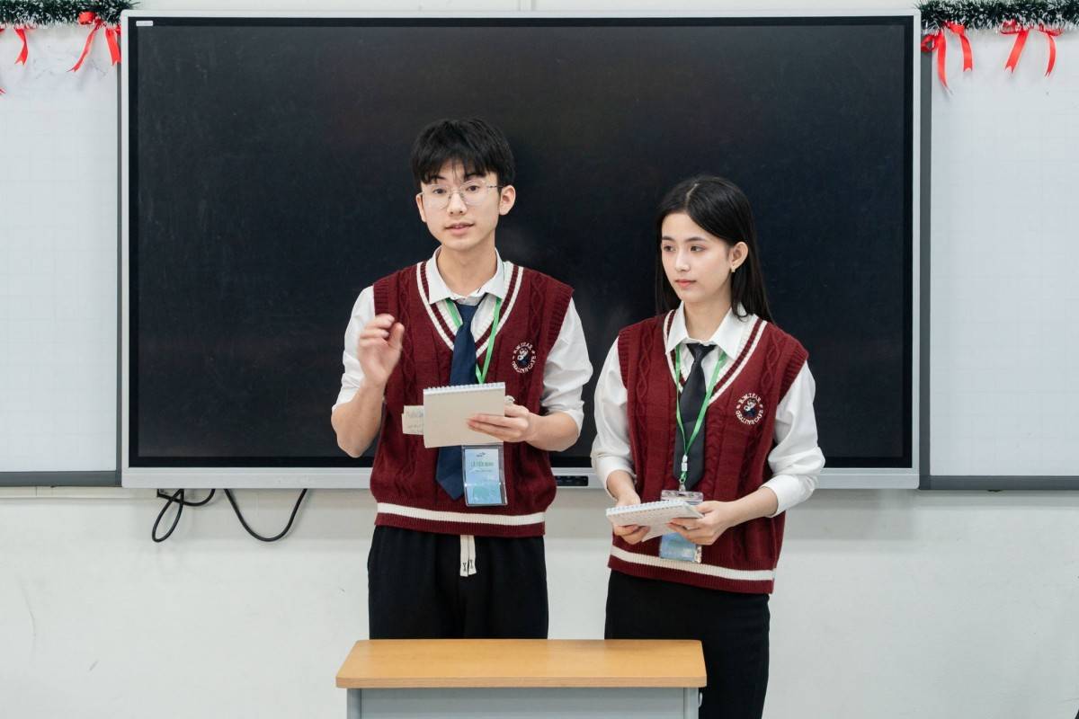 Từ những người bạn quen biết trước đó, Lã Tiến Minh (Bắc Ninh) và Trần Duy Đan (Cà Mau) lần đầu tiên trở thành đồng đội khi bước vào hành trình tại Tiếng nói Xanh. Ảnh: BTC