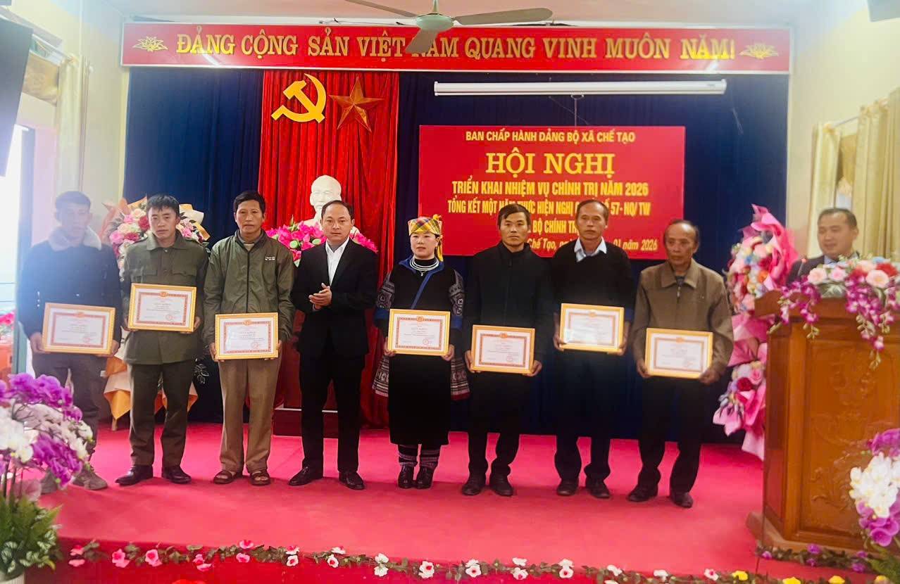 Đảng ủy xã Chế Tạo tổng kết Nghị quyết 57, đề ra phương hướng, nhiệm vụ chính trị năm 2026