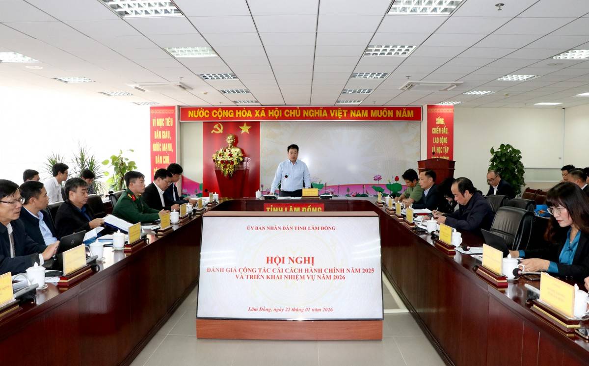 Lâm Đồng công khai chỉ số cải cách hành chính hàng tháng từ 2026