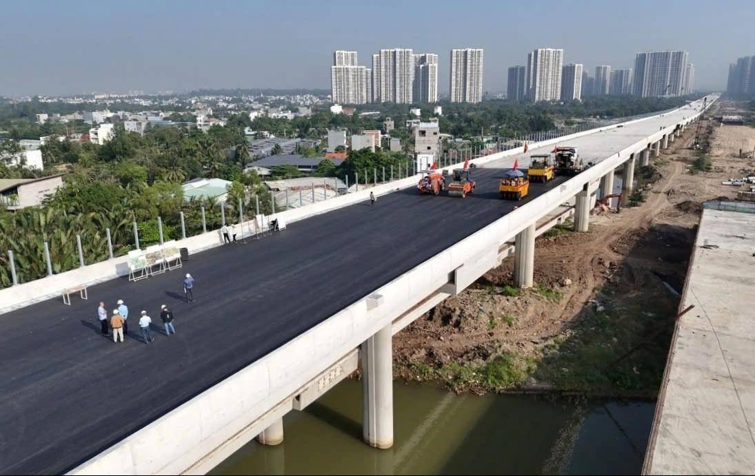 TP.Hồ Chí Minh : Thi công đường Vành đai 3 xuyên Tết, quyết tâm về đích đúng tiến độ