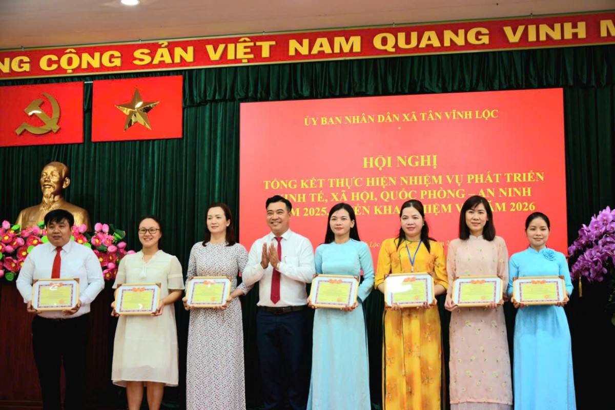 Tân Vĩnh Lộc (TP. Hồ Chí Minh): Quyết tâm thực hiện thắng lợi nhiệm vụ năm 2026