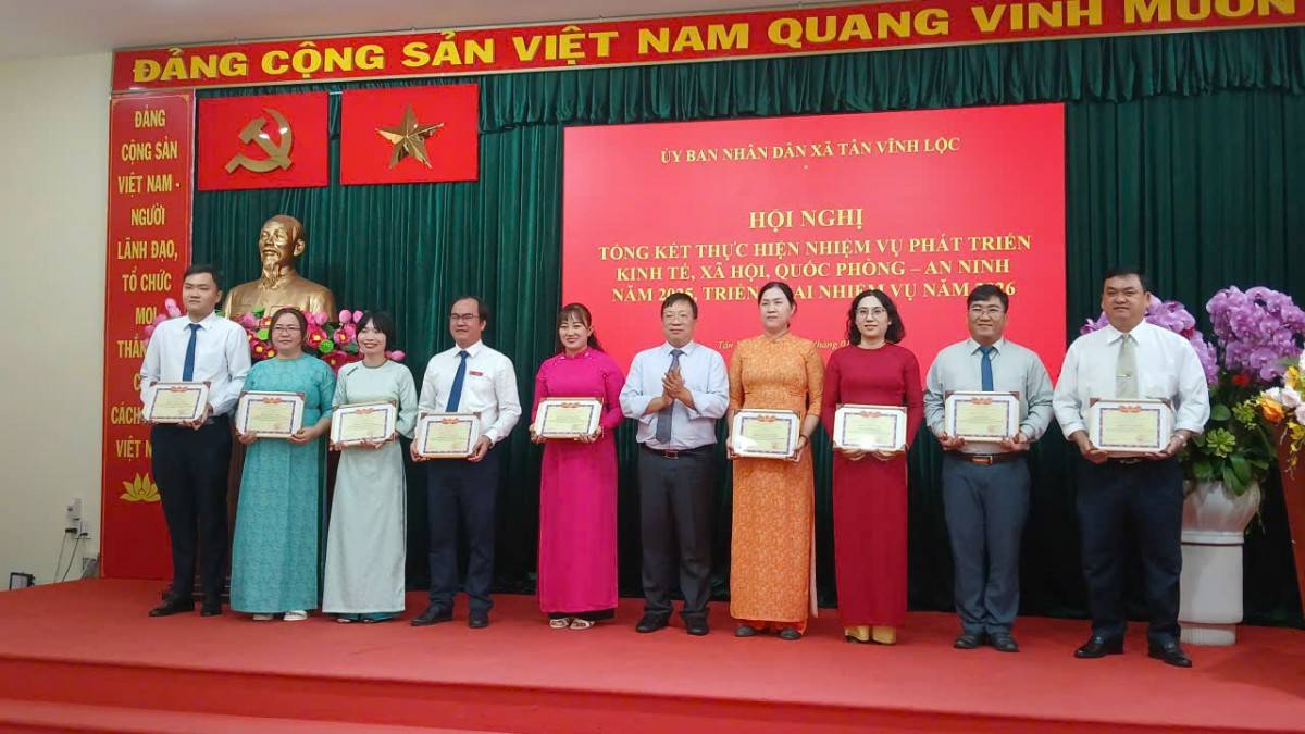 Tân Vĩnh Lộc (TP. Hồ Chí Minh): Quyết tâm thực hiện thắng lợi nhiệm vụ năm 2026