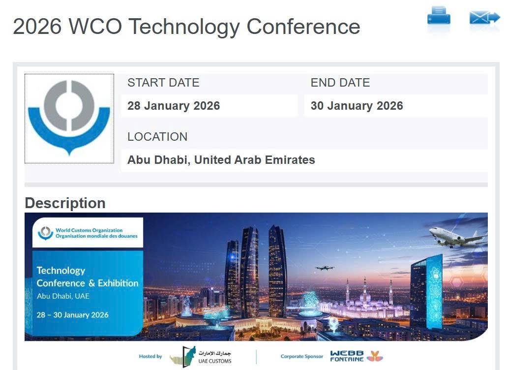 Hội nghị Công nghệ WCO 2026: Hải quan toàn cầu tìm lời giải cho thế giới nhiều biến động