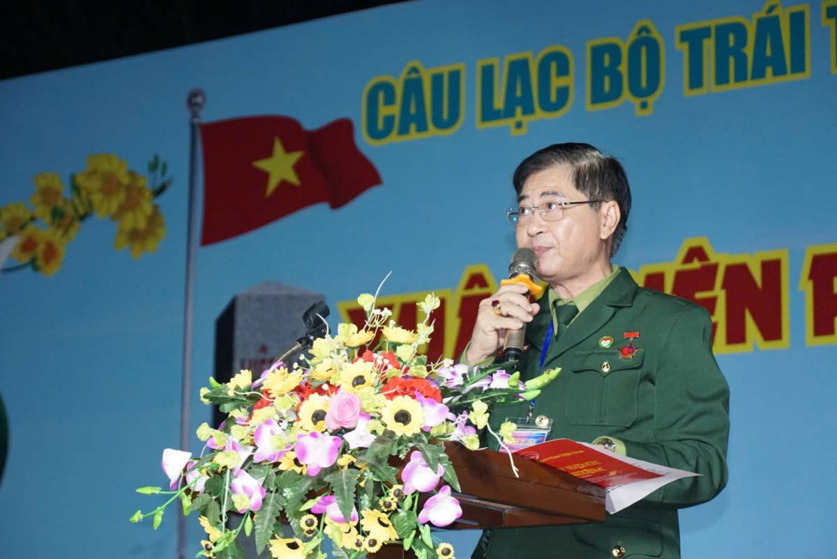 Cựu chiến binh Nguyễn Công Trung – Chủ tịch Câu lạc bộ Trái tim Người lính Phương Nam