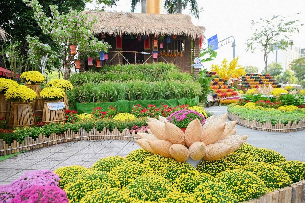 Đường hoa, Xuân Bính Ngọ 2026,Menas,Tân Sơn Nhất, Phường Tân Sơn Hoà 11