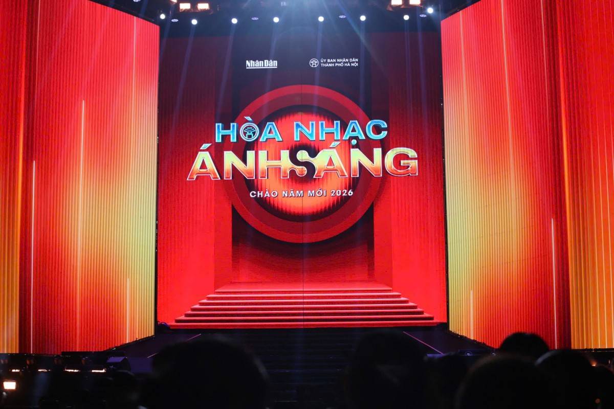 Hòa nhạc Ánh sáng 2026: Di sản Hà Nội bừng sáng cùng công nghệ và âm nhạc