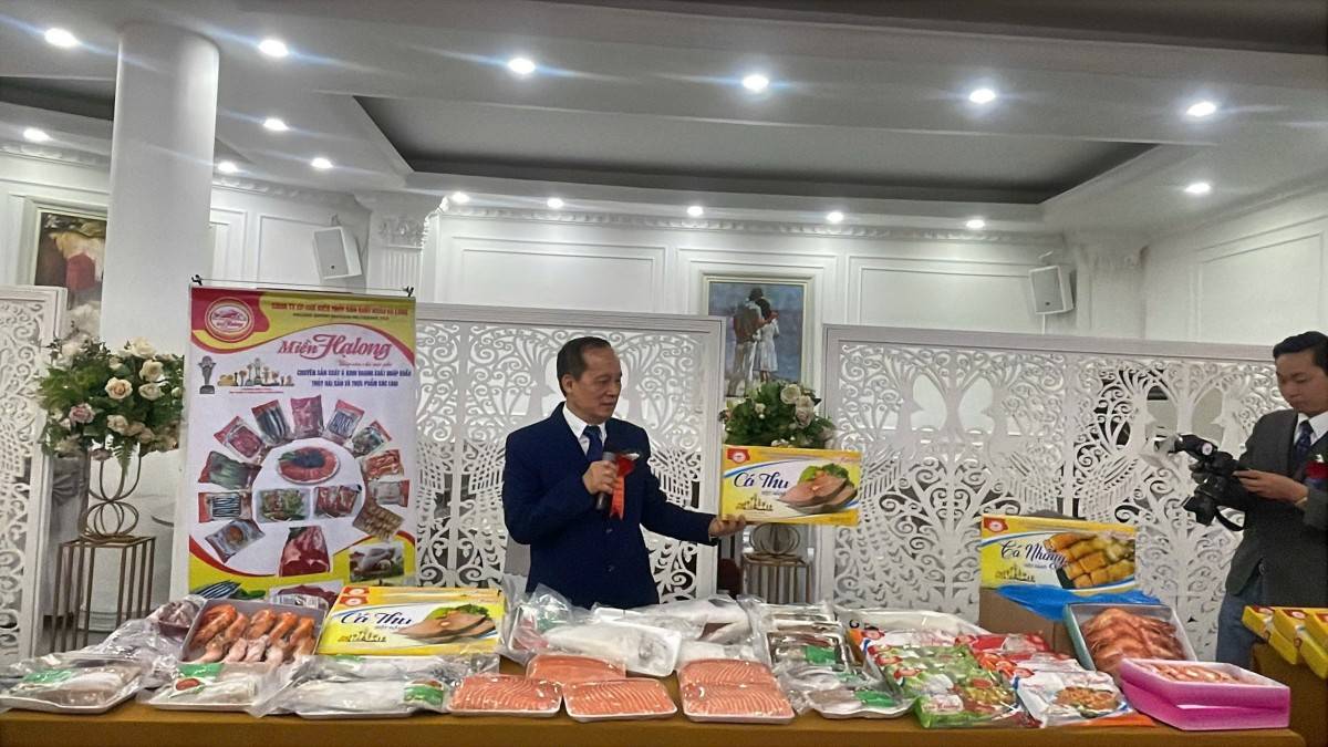 Tại hội nghị sản phẩm thương hiệu của nhiều Doanh nghiệp hội viên được trưng bày quảng bá