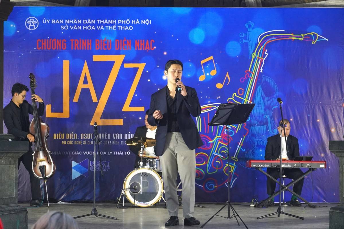 Hà Nội: Tiếp nối dòng chảy jazz trong không gian cộng đồng chiều ngày 1/2