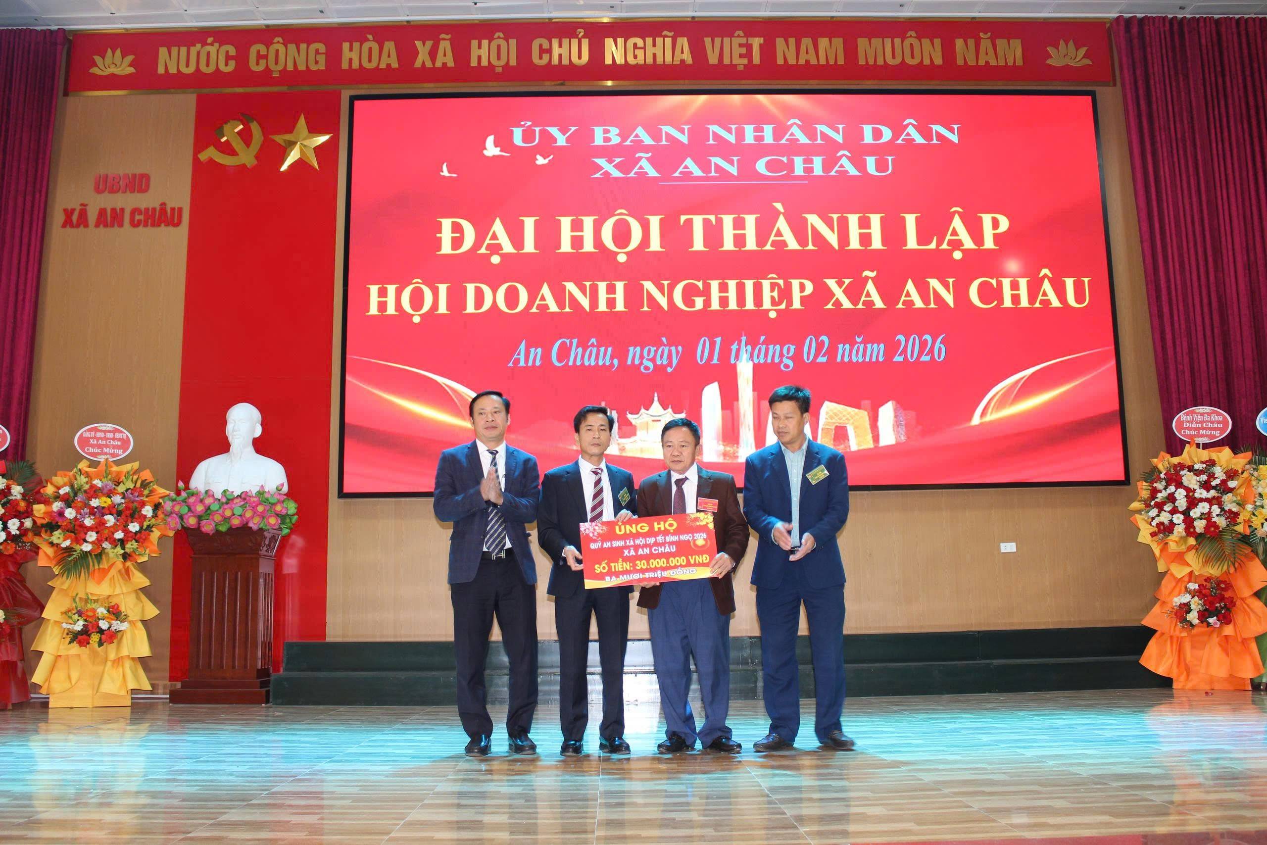 Đại hội thành lập Hội Doanh nghiệp xã An Châu