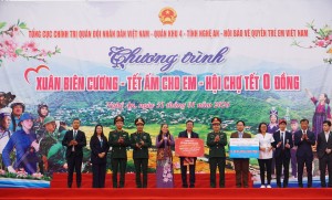 Xuân biên cương ấm áp: Doanh nghiệp chung tay mang Tết đủ đầy cho trẻ em Nghệ An