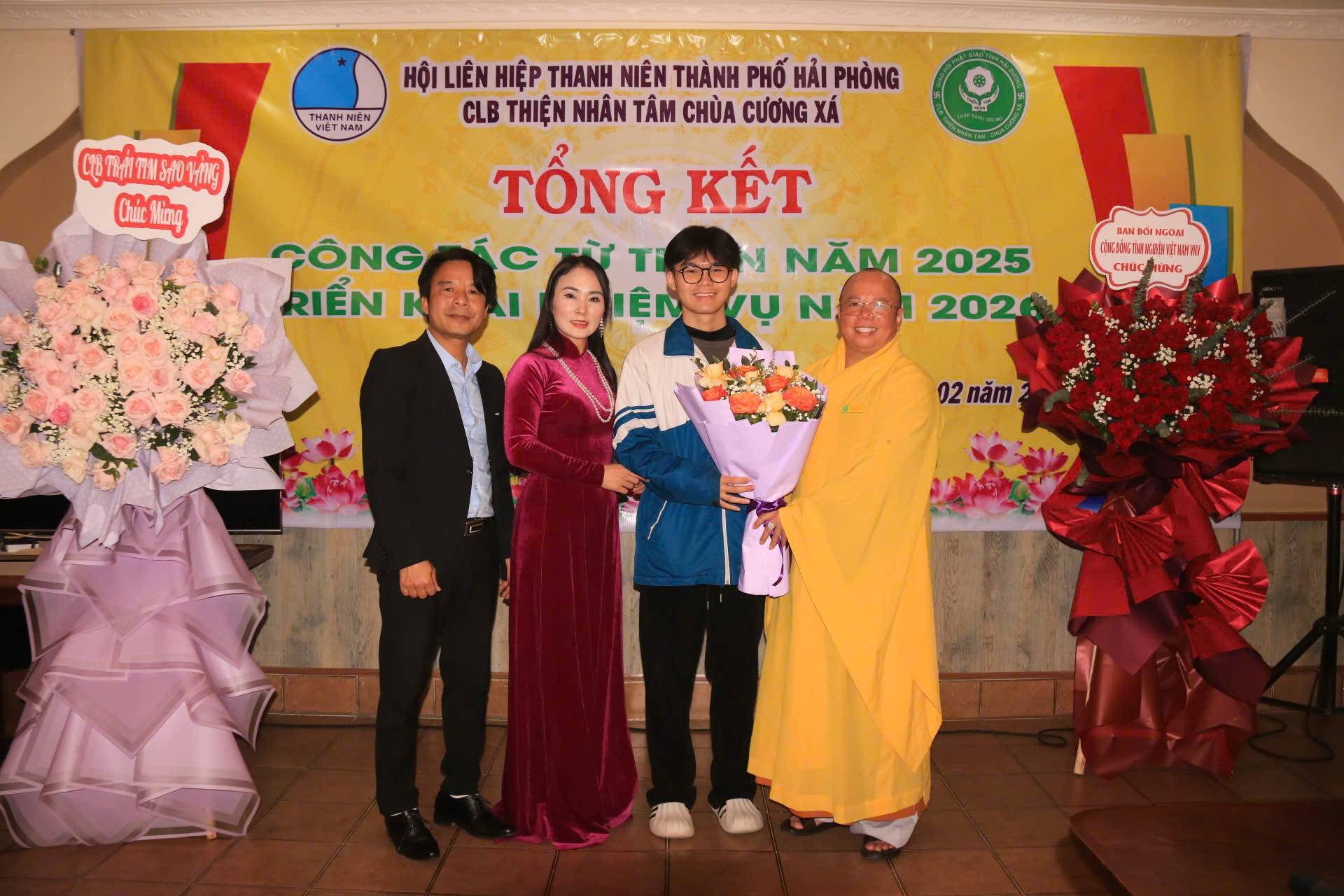 Thượng Tọa Thích Thanh Cường, Chủ nhiệm CLB Thiện Nhân Tâm – Chùa Cương Xá 