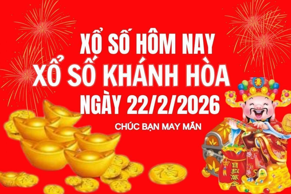 XSKH 25/2, Kết quả xổ số Khánh Hòa hôm nay 25/2/2026, Trực tiếp XSKH ngày 25 tháng 2