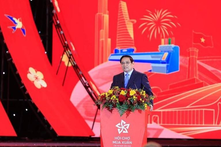 Thủ tướng Phạm Minh Chính: Hội chợ Mùa Xuân 2026 tạo xung lực mới cho thị trường ngay từ đầu năm