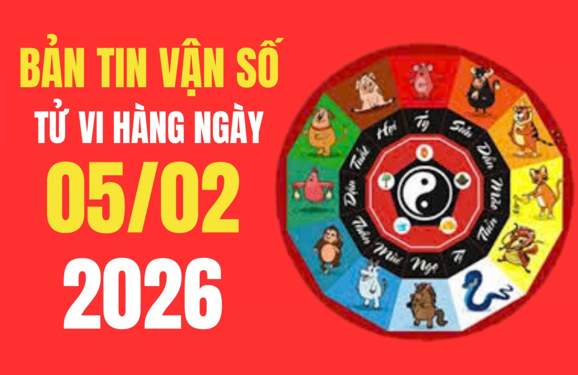 Tử vi - Vận số ngày 05/02/2026: Ai gặp vận may nổi bật?