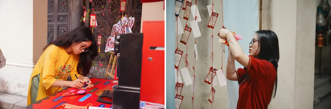 “Trạm Tết” đánh thức 5 giác quan giữa phố cổ Hà Nội