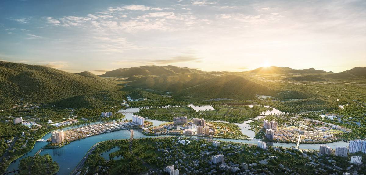 Đại đô thị Charmora City quy mô 227ha do Sun Group phát triển tại Nam Nha Trang.