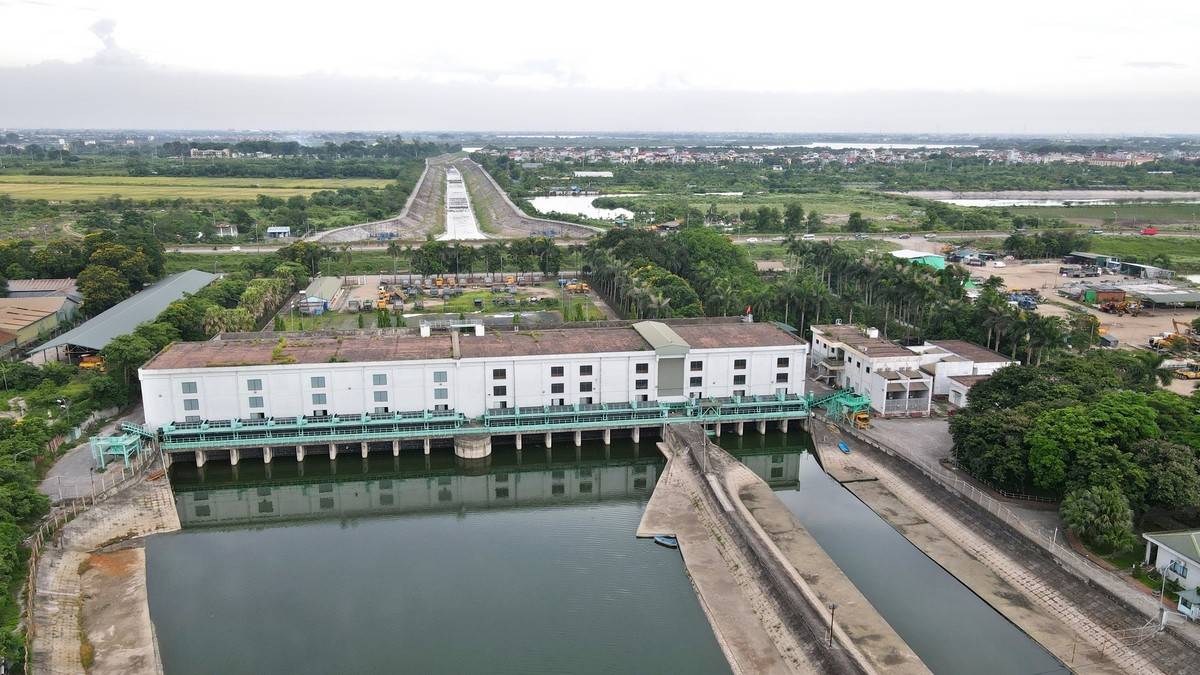 Cận cảnh những trạm bơm chống ngập cho thành phố Hà Nội | Báo điện tử Tiền Phong