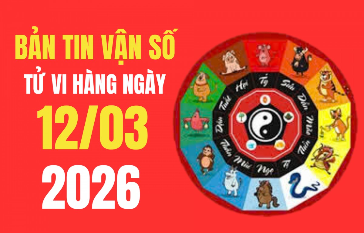 Tử vi - Vận số ngày 12/02/2026: Nên làm gì để kích hoạt vận may tiểu cát?