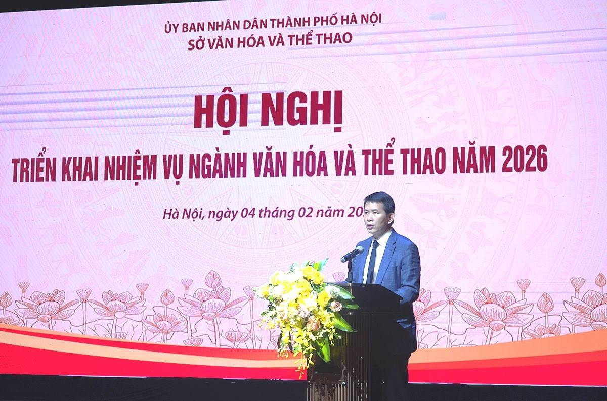 Ngành văn hóa - thể thao Hà Nội năm 2026: Thi đua đổi mới sáng tạo và vinh danh đóng góp tiêu biểu