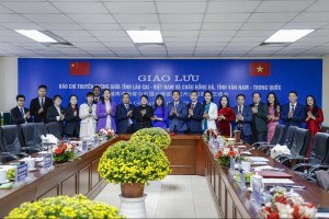 Lào Cai – Châu Hồng Hà tăng cường hợp tác báo chí, truyền thông trong giai đoạn mới