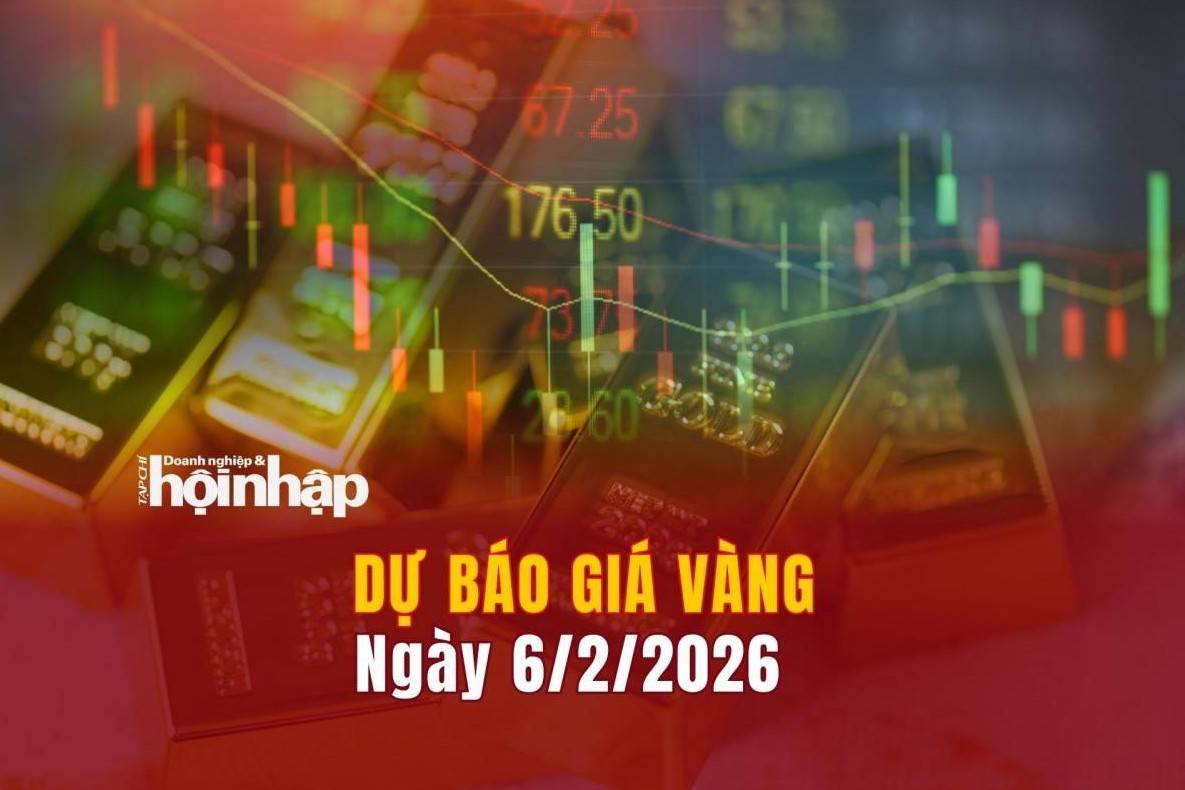 Dự báo giá vàng 6/2: Giá vàng nhẫn, vàng miếng "quay xe" giảm mạnh