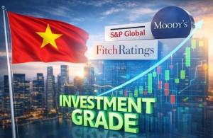 Việt Nam lên mức tín nhiệm “đầu tư”, chi phí vốn vay sẽ giảm 150 điểm cơ bản