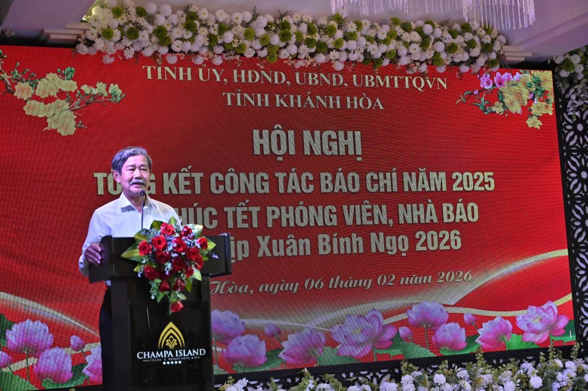 Khánh Hòa tổ chức Hội nghị tổng kết công tác báo chí năm 2025, gặp mặt, chúc Tết cơ quan báo chí
