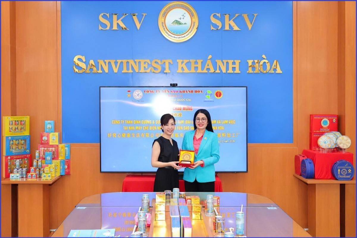 Yến sào Khánh Hòa tích cực đẩy mạnh chiến lược tại thị trường Đài Loan