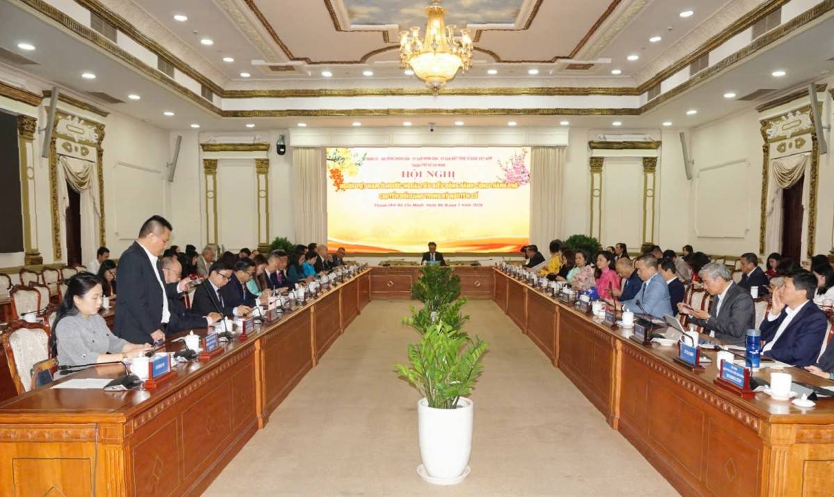 Quang cảnh hội nghị