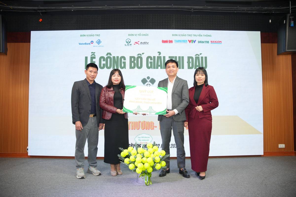 LCF Cup 2026: Khi Pickleball trở thành nhịp cầu kết nối cộng đồng