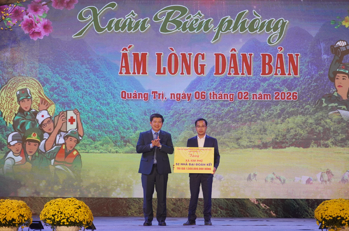 Xuân Biên phòng – Ấm lòng dân bản: Lan tỏa nghĩa tình quân dân nơi biên giới Quảng Trị