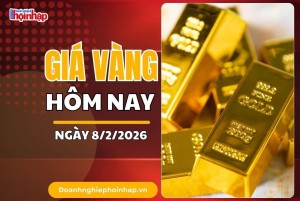 Giá vàng hôm nay 8/2: Vàng nhẫn, vàng miếng tăng mạnh sát ngưỡng 180 triệu đồng/lượng