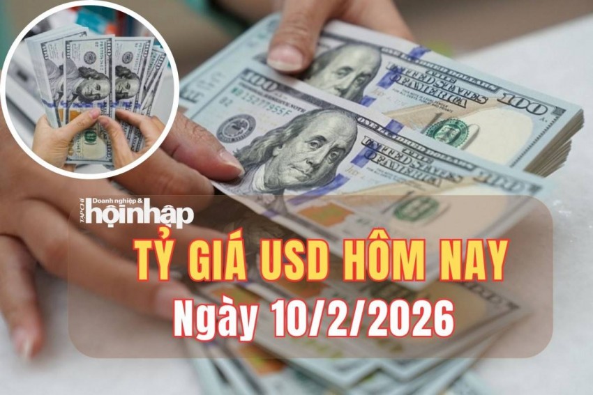 Tỷ giá USD hôm nay 10/2/2026: Đồng USD suy yếu trên thị trường quốc tế