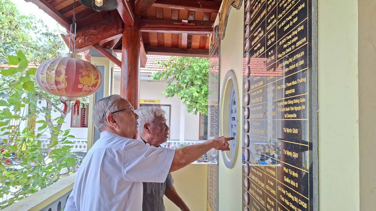 Từ chiến trường đến mái đền: Những người giữ hồn thiêng sông núi