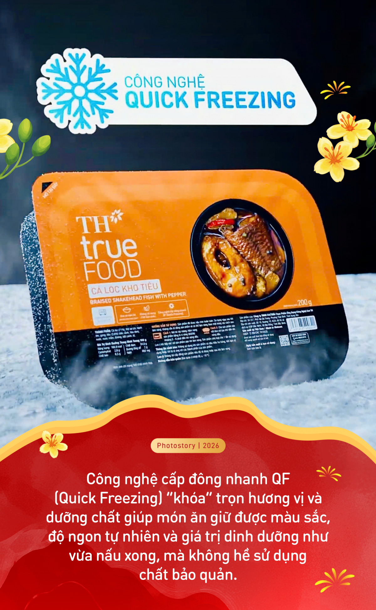 TH true FOOD: Trao trọn tâm ý qua hộp quà Tết đượm hương vị tình thân