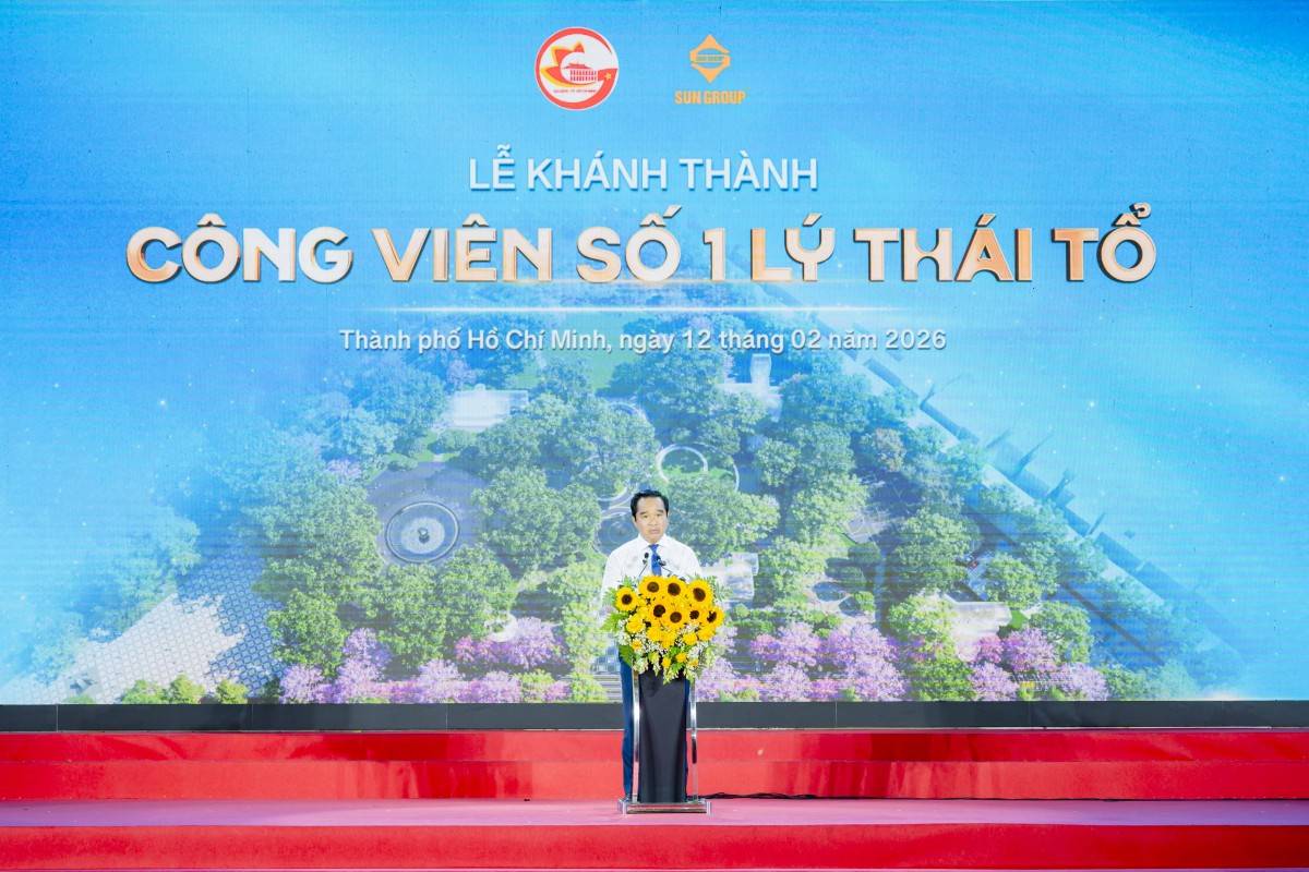 TP.Hồ Chí Minh khánh thành Công viên số 1 Lý Thái Tổ – khoảng lặng tri ân những người đã khuất vì đại dịch Covid-19